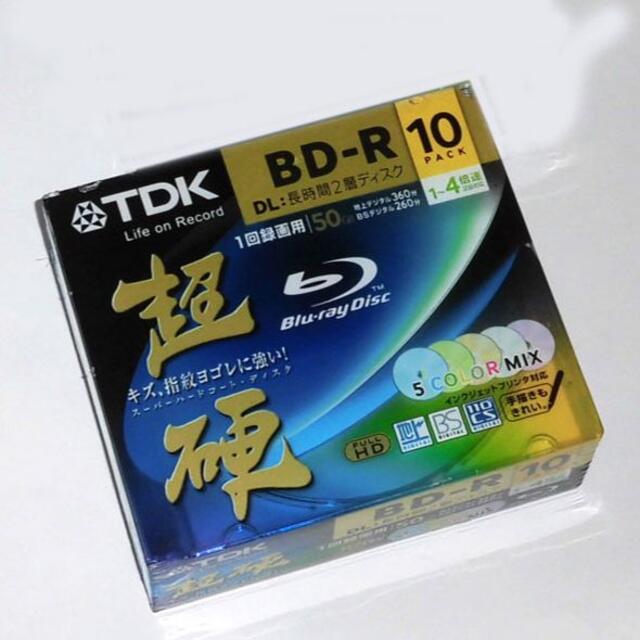 TDK　超硬　ブルーレディスク　BD-R　50GB　10枚