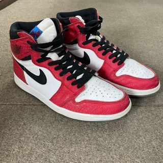 ナイキ(NIKE)のnike air jordan1 og スパイダーマン(スニーカー)