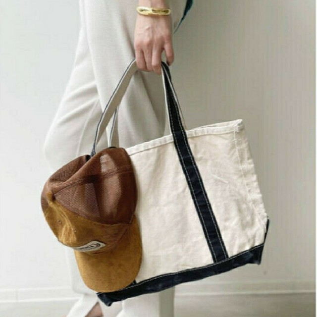 トートバッグアパルトモン　L.L.Bean canvas tote bag S