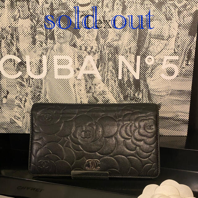 売る CHANELカメリア長財布 財布 | TOOMCOM