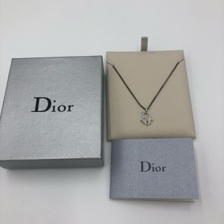 クリスチャンディオール(Christian Dior)のDior クリスチャンディオール　ネックレス　ロゴネックレス(ネックレス)