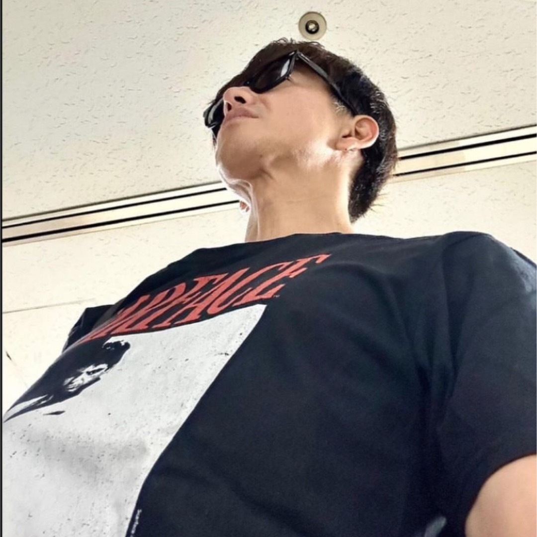 キムタク着SCARFACE TシャツLの通販 by mega shop|ラクマ キムタク着SCARFACE TシャツLの通販 by mega shop|ラクマ