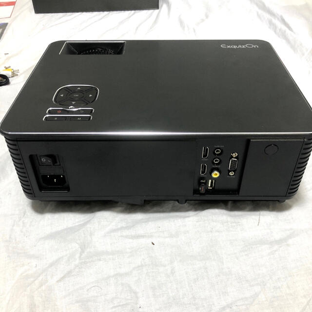 ExquizOn M5 プロジェクター LED 3500ルーメン1080P HDの通販 by ExquizOn M5 プロジェクター LED 3500ルーメン1080P HDの通販 by