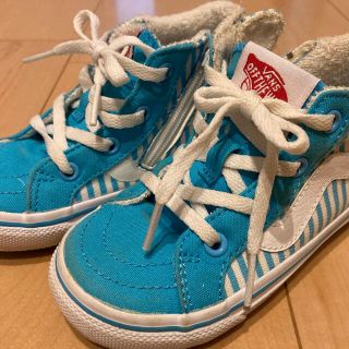 ヴァンズ(VANS)のVANS 16㎝　スカイブルー(スニーカー)