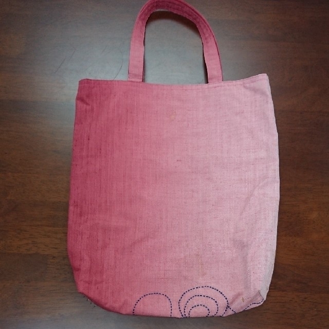 名古屋帯で作成した手作りバッグ ハンドメイドのファッション小物(バッグ)の商品写真