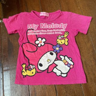 マイメロディ(マイメロディ)のサンリオ100サイズ　マイメロTシャツ(Tシャツ/カットソー)