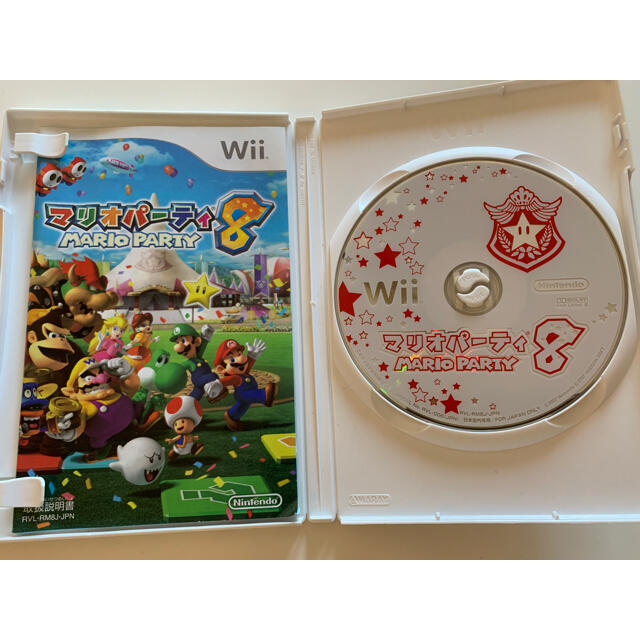 Wii(ウィー)のWii ソフト　マリオパーティ8 エンタメ/ホビーのゲームソフト/ゲーム機本体(家庭用ゲームソフト)の商品写真