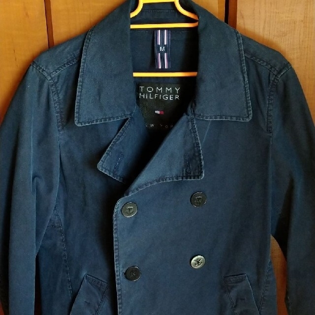 TOMMY HILFIGER(トミーヒルフィガー)のトミーヒルフィガー　ジャケット　ビンテージ風Pコート メンズのジャケット/アウター(ピーコート)の商品写真