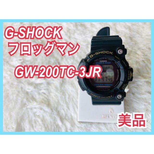 【感謝価格】 G-SHOCK トリプルクラウン【美品】フロッグマン gw-200tc チタン 腕時計(アナログ)