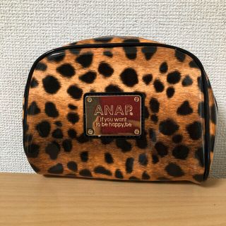 アナップ(ANAP)のANAP  豹柄　ポーチ　レオパード(ポーチ)