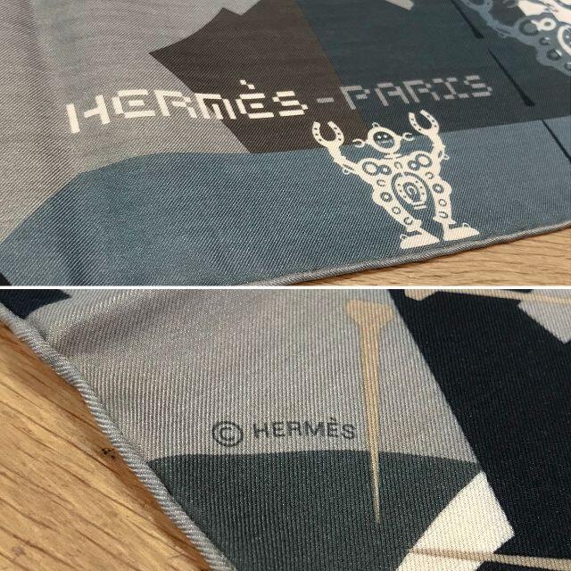 Hermes(エルメス)の新品未使用 エルメス カレH65 ハローミスターファリエール スカーフ レディースのファッション小物(バンダナ/スカーフ)の商品写真
