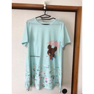 クマノガッコウ(くまのがっこう)の【くまのがっこう】ロングTシャツ、チュニック(Tシャツ(半袖/袖なし))