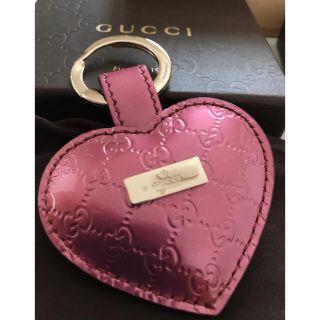 グッチ(Gucci)のグッチ　キーリング　ハート　GG 新品(キーケース)