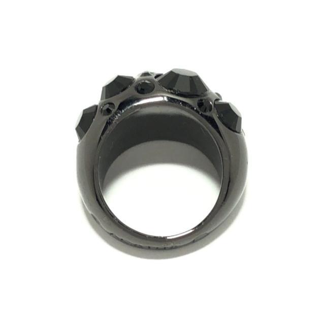AGATHA(アガタ)のアガタ - 金属素材×ラインストーン 黒 レディースのアクセサリー(リング(指輪))の商品写真