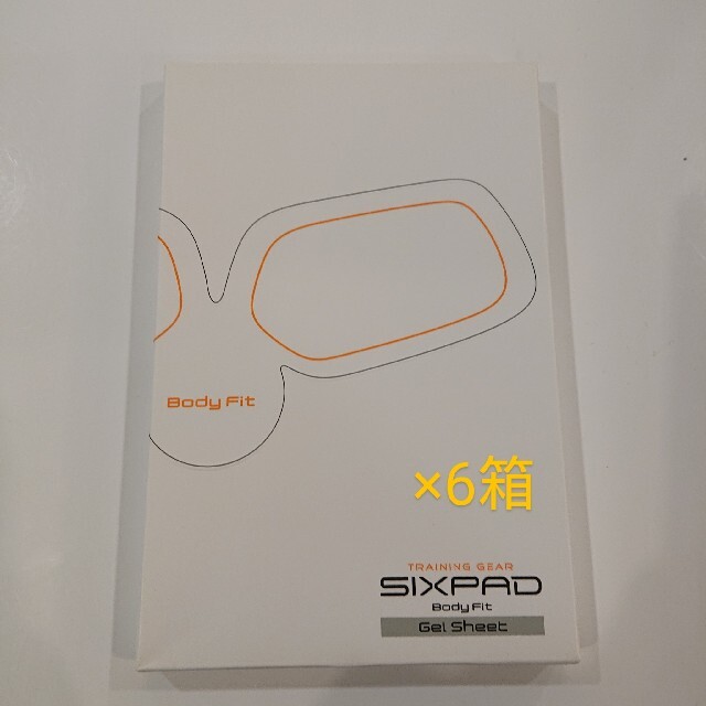 SIXPAD[正規品] BodyFit&ArmBelt専用ジェルシート×6p