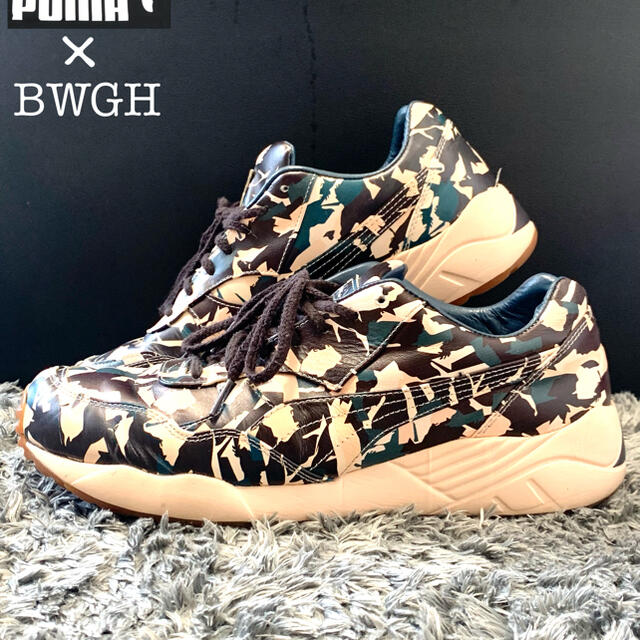 PUMA XS-698 x BWGH 迷彩柄 カモフラ コラボシューズ