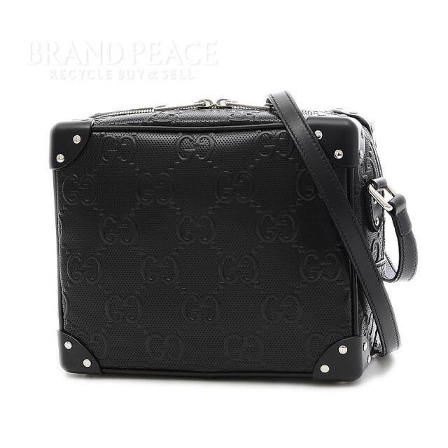 人気急上昇】 Gucci - グッチ ボックスショルダーバッグ GGエンボス