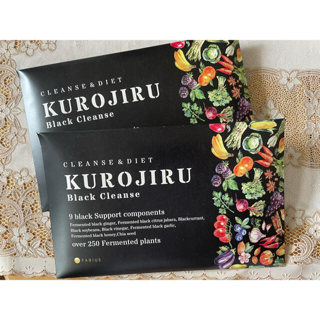 FABIUS(ファビウス)のクロジル 30包入り×2 kurojiru コスメ/美容のダイエット(ダイエット食品)の商品写真