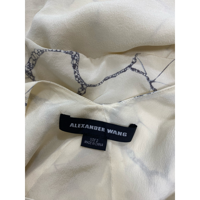 送料無料 alexander wang シルク 総柄 シャツ 新品 | scoala4.ro