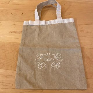 フォクシー(FOXEY)のフォクシー麻カバン　新品(トートバッグ)