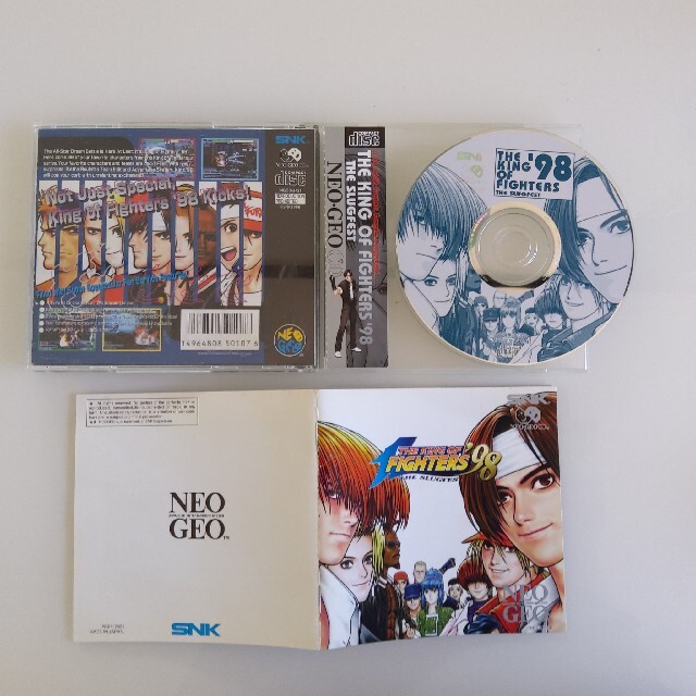 the king of fighters '98 neogeo CD 海外版 - 家庭用ゲームソフト