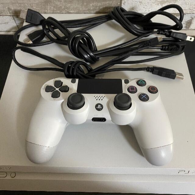 PlayStation4 - SONY PlayStation4 本体 CUH-2100A ホワイト ps4