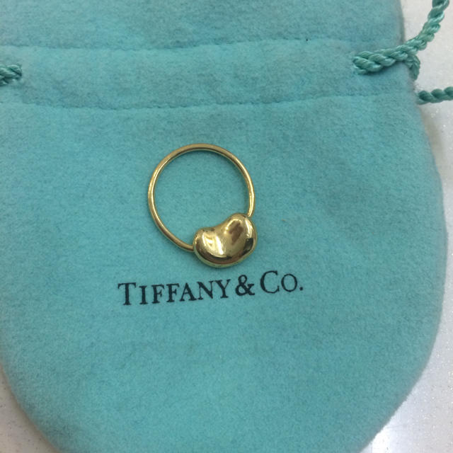 Tiffany & Co. - 正規店購入 ️美品 ️ティファニー K18ビーンズリング★18金イエローゴールドの通販 by ♡KELLY