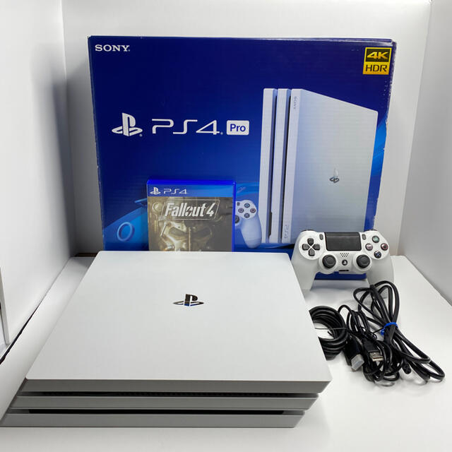 SONY ps4 Pro 本体 CUH-7200BB02 グレシャーホワイト