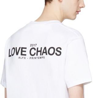 シュプリーム(Supreme)の1017 alyx 9sm LOVE CHAOS TEE(Tシャツ/カットソー(半袖/袖なし))