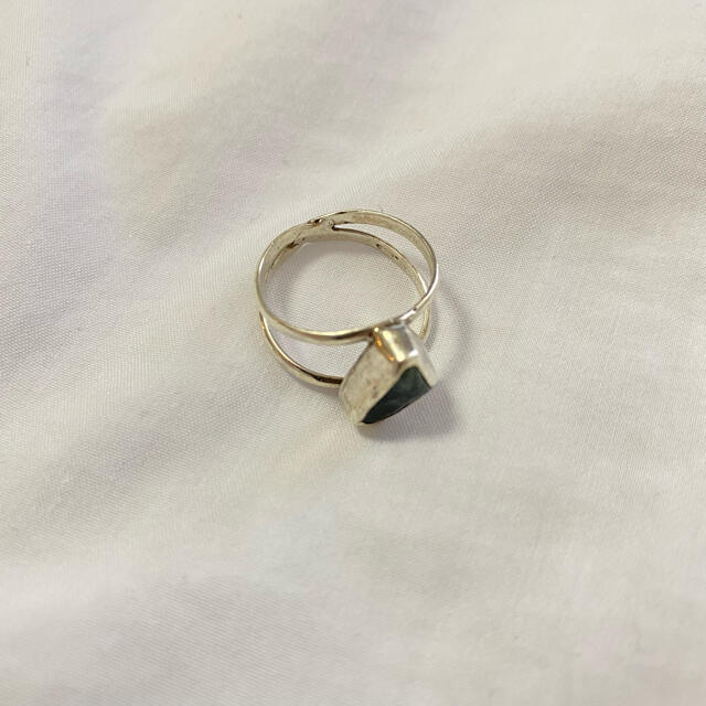 vintage ring オパール 天然石 シルバー リング レディースのアクセサリー(リング(指輪))の商品写真