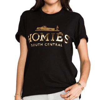 ロンハーマン(Ron Herman)のSALE🧡HOMIES Tシャツ　Mサイズ　ブラック　エルメス(Tシャツ(半袖/袖なし))