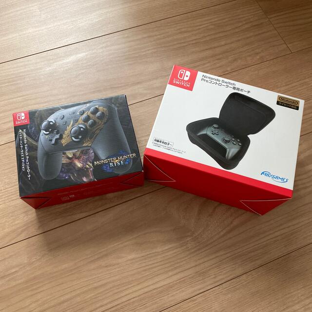 Switch モンスターハンター ライズ コントローラー お任せ付き