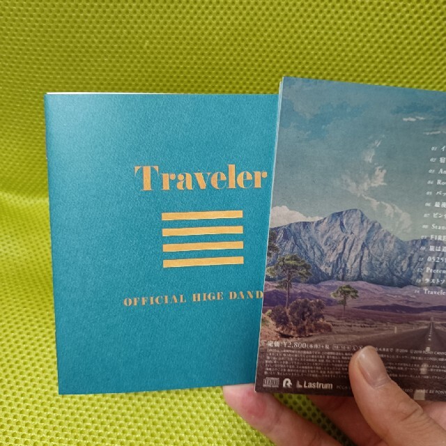 Official髭男dism／Traveler  アルバムCD【通常版】 エンタメ/ホビーのCD(ポップス/ロック(邦楽))の商品写真