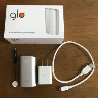 グロー(glo)のglo 本体など4点(タバコグッズ)