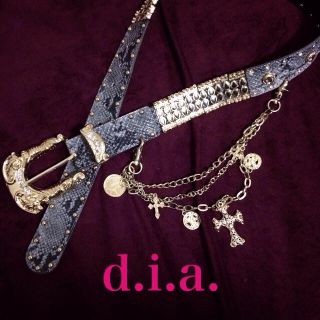 ダイア(d.i.a)のd.i.a.チェーン付きベルト(ベルト)