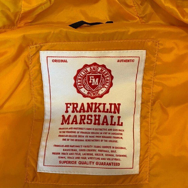 FRANKLIN&MARSHALL(フランクリンアンドマーシャル)のフランクリンマーシャル ダウン ジャケット【値下げ交渉○】 レディースのジャケット/アウター(ダウンジャケット)の商品写真