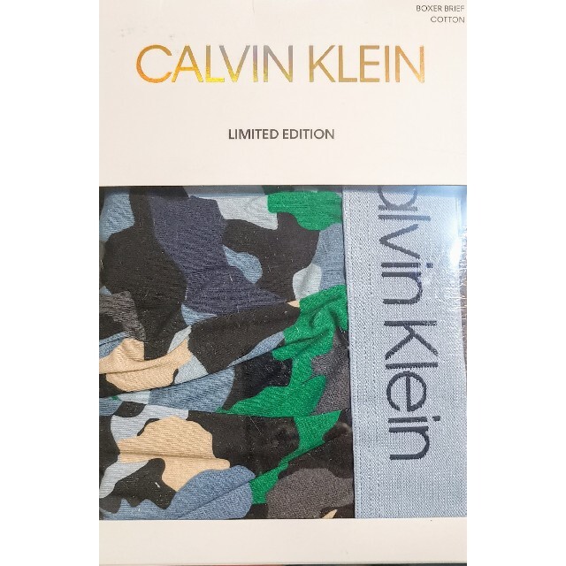 Calvin Klein(カルバンクライン)のカルバンクライン　新品　メンズ　ボクサーパンツ(カモフラージュ/ブルーS) メンズのアンダーウェア(ボクサーパンツ)の商品写真