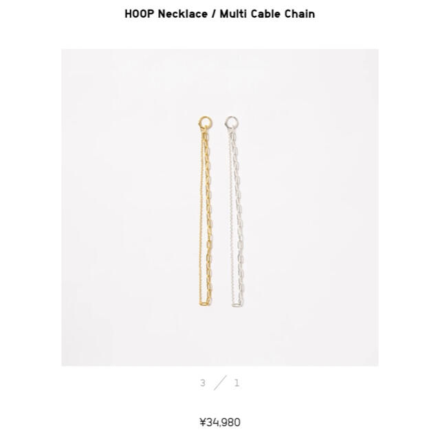 knowhow jewelry hoop necklace レディースのアクセサリー(ネックレス)の商品写真