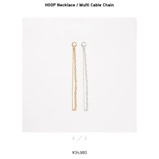 knowhow jewelry hoop necklace(ネックレス)