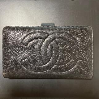 シャネル(CHANEL)のシャネル　長財布　がまぐち(財布)