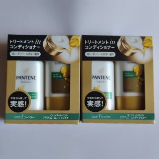 パンテーン(PANTENE)の試供品【パンテーン】シャンプー & トリートメント in コンディショナー 2個(シャンプー/コンディショナーセット)