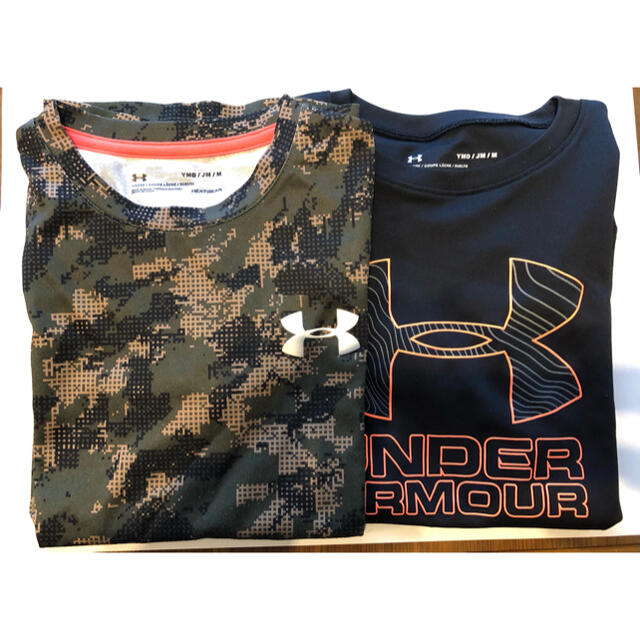 UNDER ARMOUR(アンダーアーマー)のアンダーアーマー　キッズT 2枚セット キッズ/ベビー/マタニティのキッズ服男の子用(90cm~)(Tシャツ/カットソー)の商品写真