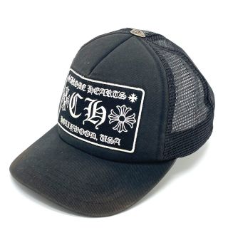 クロムハーツ(Chrome Hearts)のクロムハーツ CHボール トラッカー キャップ 帽子 ブラック(キャップ)