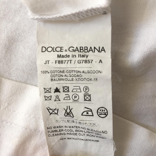 DOLCE&GABBANA(ドルチェアンドガッバーナ)のDOLCE &GABBANAカットソー レディースのトップス(カットソー(半袖/袖なし))の商品写真