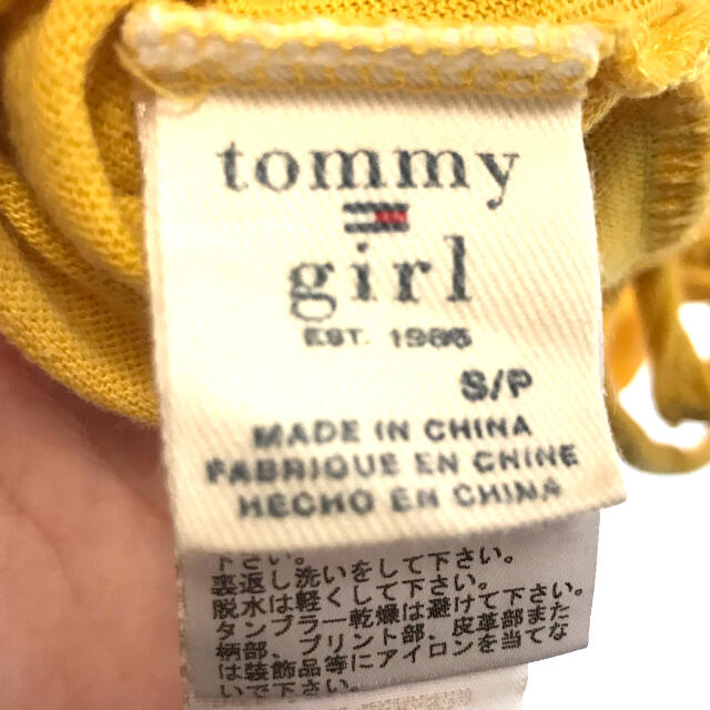 tommy girl(トミーガール)のtommy girl Tシャツ イエロー レディースのトップス(Tシャツ(半袖/袖なし))の商品写真