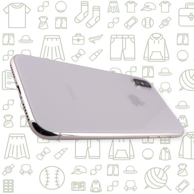 Apple(アップル)の【C】iPhoneX/64/SIMフリー スマホ/家電/カメラのスマートフォン/携帯電話(スマートフォン本体)の商品写真