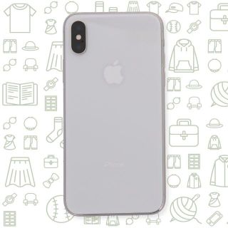 アップル(Apple)の【C】iPhoneX/64/SIMフリー(スマートフォン本体)