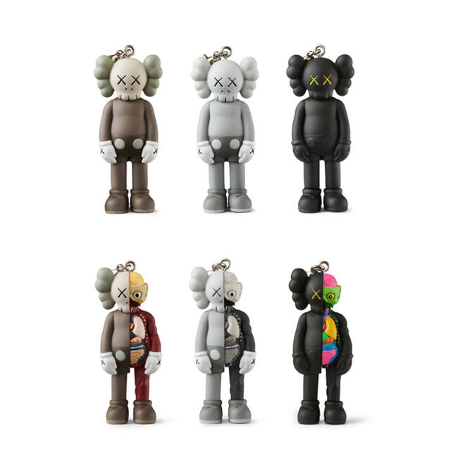 kaws tokyo first キーホルダー　10種セット