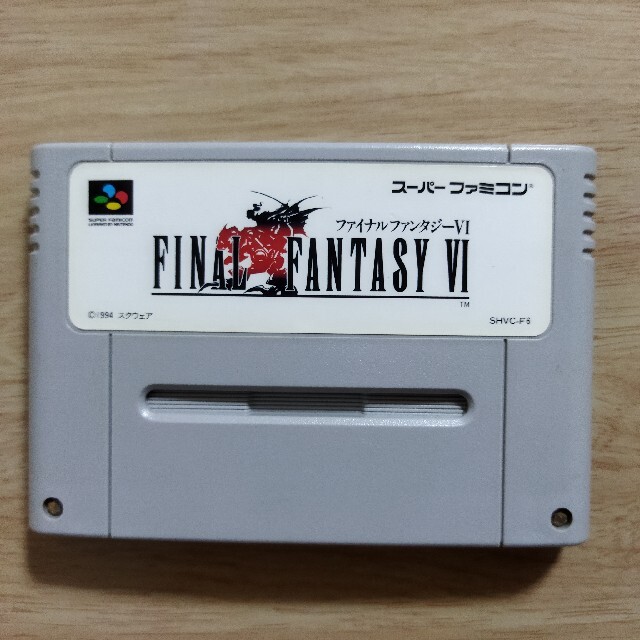 square - 【美品・箱付き】SFC ファイナルファンタジー6 FF6の square - 【美品・箱付き】SFC ファイナルファンタジー6 FF6の