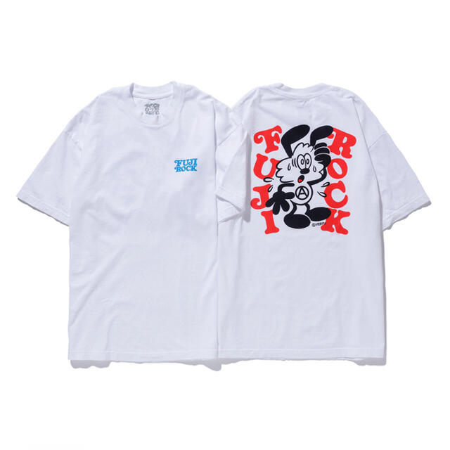 verdy フジロック　Tシャツ　XL 白　青　Vick